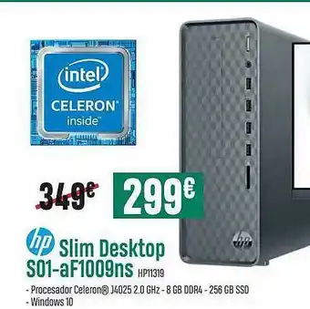 PCBox Hp Slim Desktop S01-af1009ns HP11319 oferta
