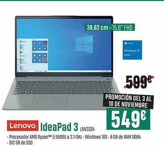 PCBox Lenovo Ideapad 3 LNV3324 oferta