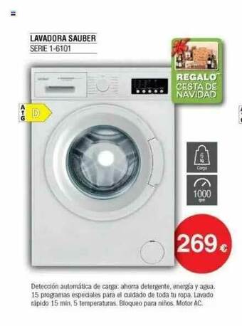 Milar Lavadora Sauber Serie 1-6101 oferta