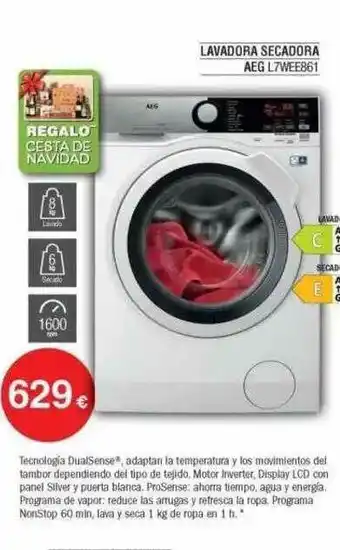 Milar Lavadora Secadora Aeg L7wee861 oferta