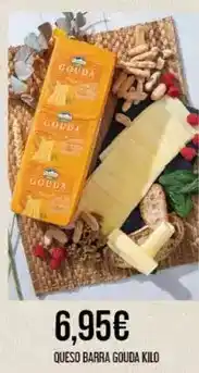 Claudio Queso barra gouda oferta