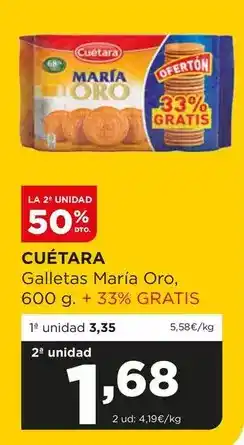 Alimerka Cuétara - galletas maria oro oferta