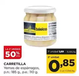 Alimerka Carretilla - yemas de esparragos oferta