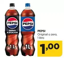 Alimerka Pepsi - original o zero oferta