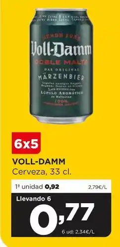 Alimerka Voll-damm - cerveza oferta