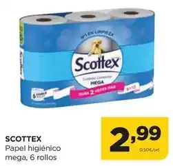 Alimerka Scottex - papel higiénico mega oferta