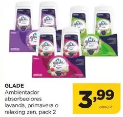 Alimerka Glade - ambientador absorbeolores lavanda oferta