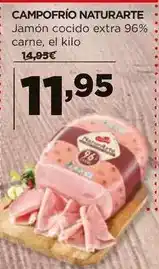 Alimerka Campofrío - jamon cocido extra 96% carne oferta