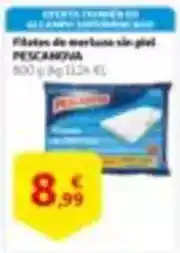 Alcampo Pescanova - filetes de merluza sin piel oferta