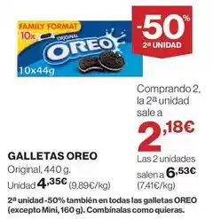 Hipercor Oreo - galletas oferta