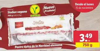 Lidl Postres favorina oferta