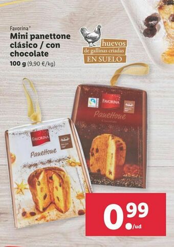 Lidl Panettone favorina oferta