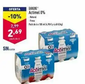 ALDI Actimel actimel oferta