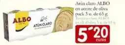 Supermercados Bip Bip Albo - atun claro en aceite de oliva oferta