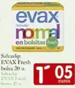 Supermercados Bip Bip Evax - salvaslip fresh bolsa oferta