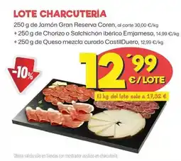 AhorraMas Lote charcuteria oferta