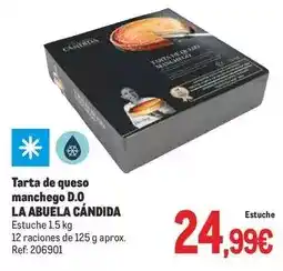 Makro La abuela candida - tarta de queso manchego d.o oferta