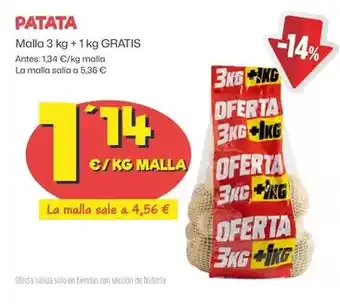 AhorraMas Patata oferta