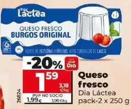 Dia Dia lactea - queso fresco oferta
