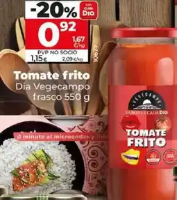Dia Dia vegecampo - tomate frito oferta