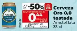 Dia Amstel - cerveza oro 0.0 tostada oferta