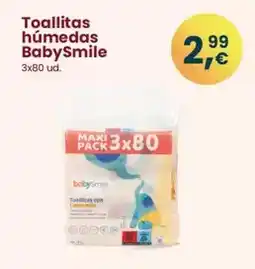 Clarel Babysmile - toallitas húmedas oferta