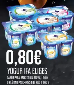 Claudio Ifa eliges - yogur oferta