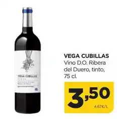 Alimerka Vega cubillas - vino d.o. ribera del duero, tinto oferta