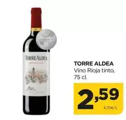 Alimerka Torre aldea - vino rioja tinto oferta