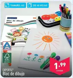 ALDI Expertiz - bloc de dibujo oferta
