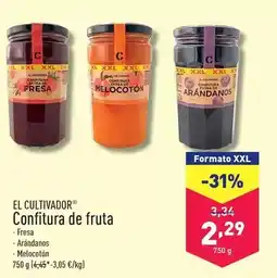 ALDI El cultivador - confitura de fruta oferta