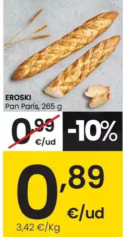 Eroski Eroski - pan parís oferta