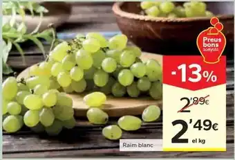 Caprabo Raim blanc oferta