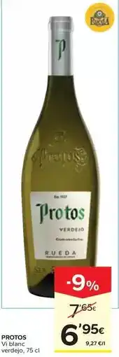 Caprabo Protos - vi blanc verdejo oferta