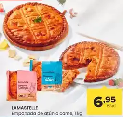 Autoservicios Familia Lamastelle - empanada de atún o carne oferta