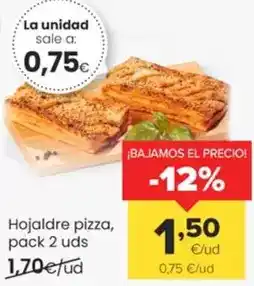 Autoservicios Familia Hojaldre pizza oferta