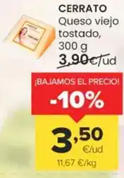 Autoservicios Familia Cerrato - queso viejo tostado oferta