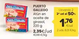 Autoservicios Familia Puerto gallego - atún en aceite de girasol oferta