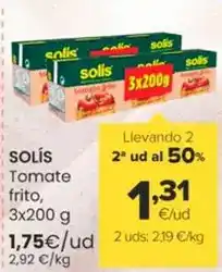Autoservicios Familia Solís - tomate frito oferta