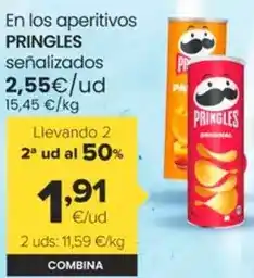 Autoservicios Familia Pringles - en los aperitivos oferta