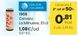 Autoservicios Familia 1906 - cerveza la milnueve oferta