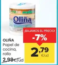 Autoservicios Familia Oliña - papel de cocina oferta