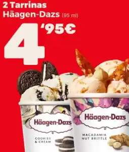 Häagen-dazs - 2 tarrinas