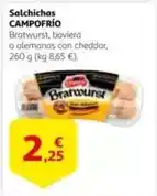 Alcampo Campofrío - salchichas oferta
