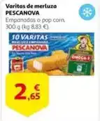 Alcampo Pescanova - varitas de merluza oferta