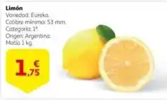 Alcampo Origen - limón oferta