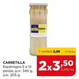 Alimerka Carretilla - esparragos oferta