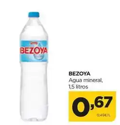 Alimerka Bezoya - agua mineral oferta