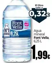 Unide Market Font vella - agua mineral oferta