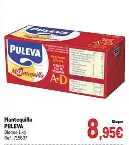 Makro Puleva - mantequilla oferta